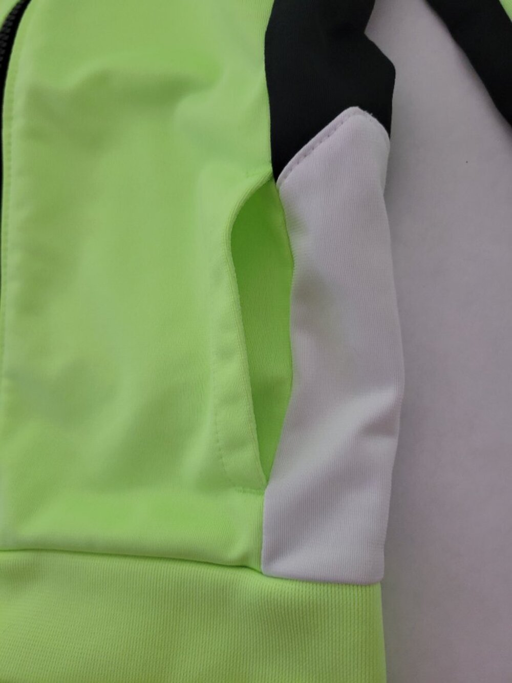 Nike Toddler 2 Piece Track Suit Black/White/Neon Green Size 4T - Picture 7 of 8